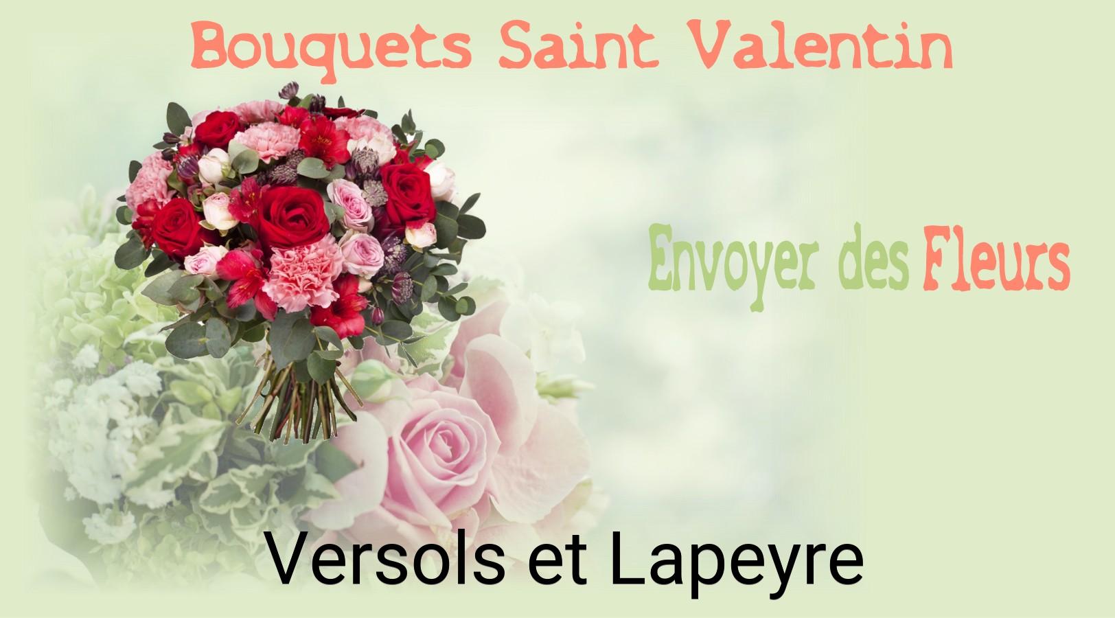 Roses de Saint-Valentin livrées à Versols-et-Lapeyre